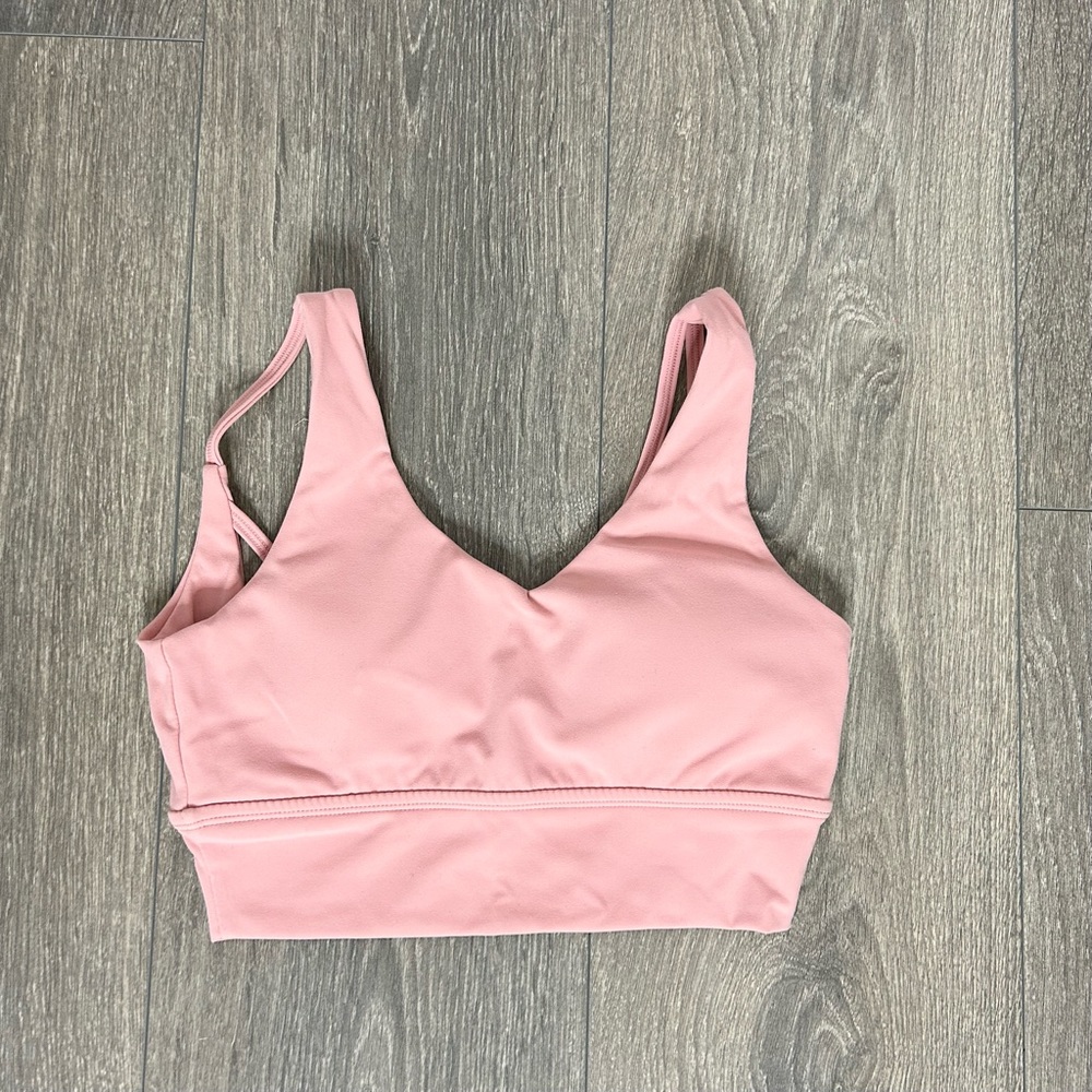 BuffBunny Monarch Sports Bra Pink Salt Size XS Activewear Crop Gym Workout - Picture 2 of 7